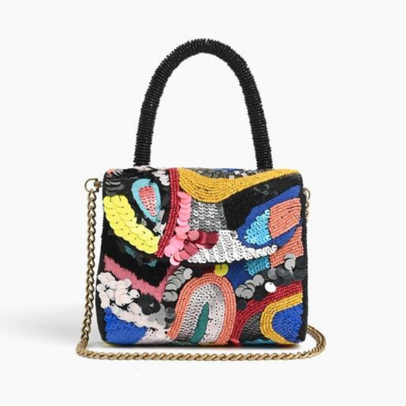 Picasso Beaded Bag