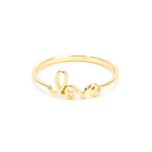 Love Ring- Plain Mini