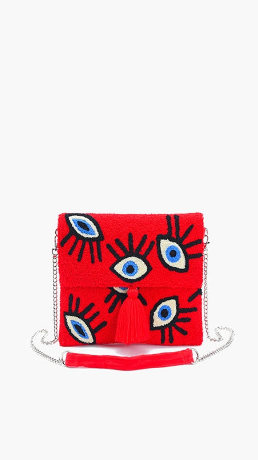 Ruby Wonder Eye Clutch