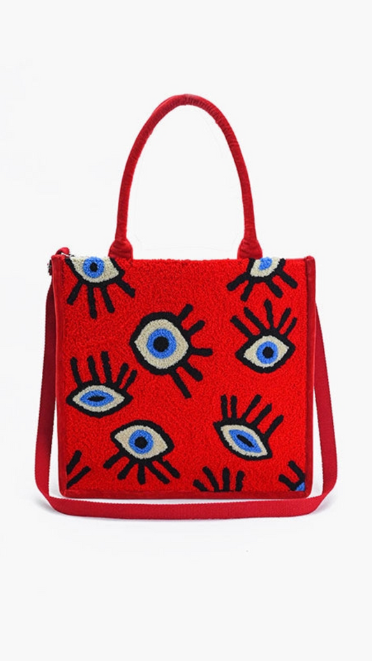 Ruby Wonder Eye Tote