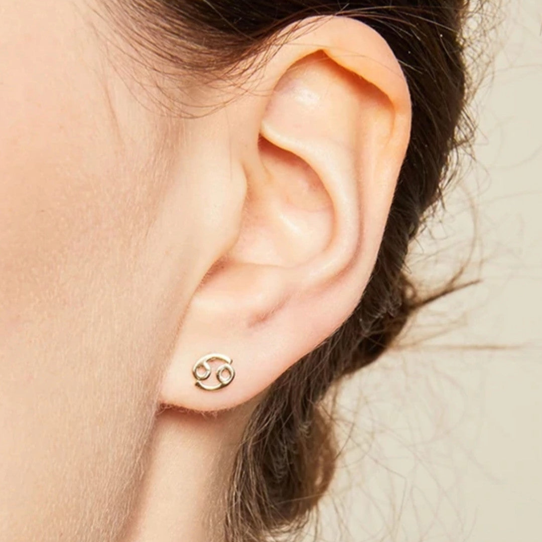 Zodiac Stud Earrings