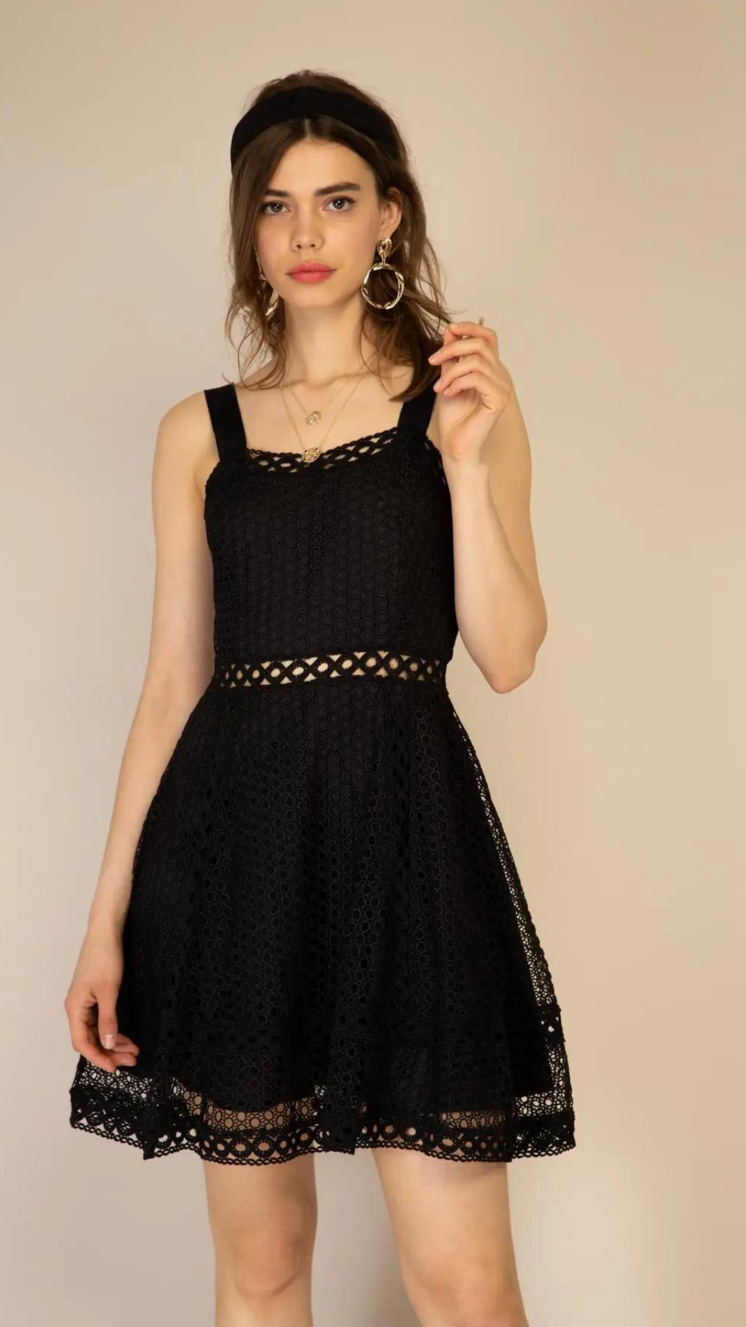 Lace Skater Dress