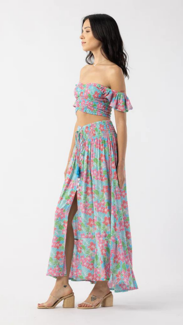 Dakota Flowy Floral Skirt Set