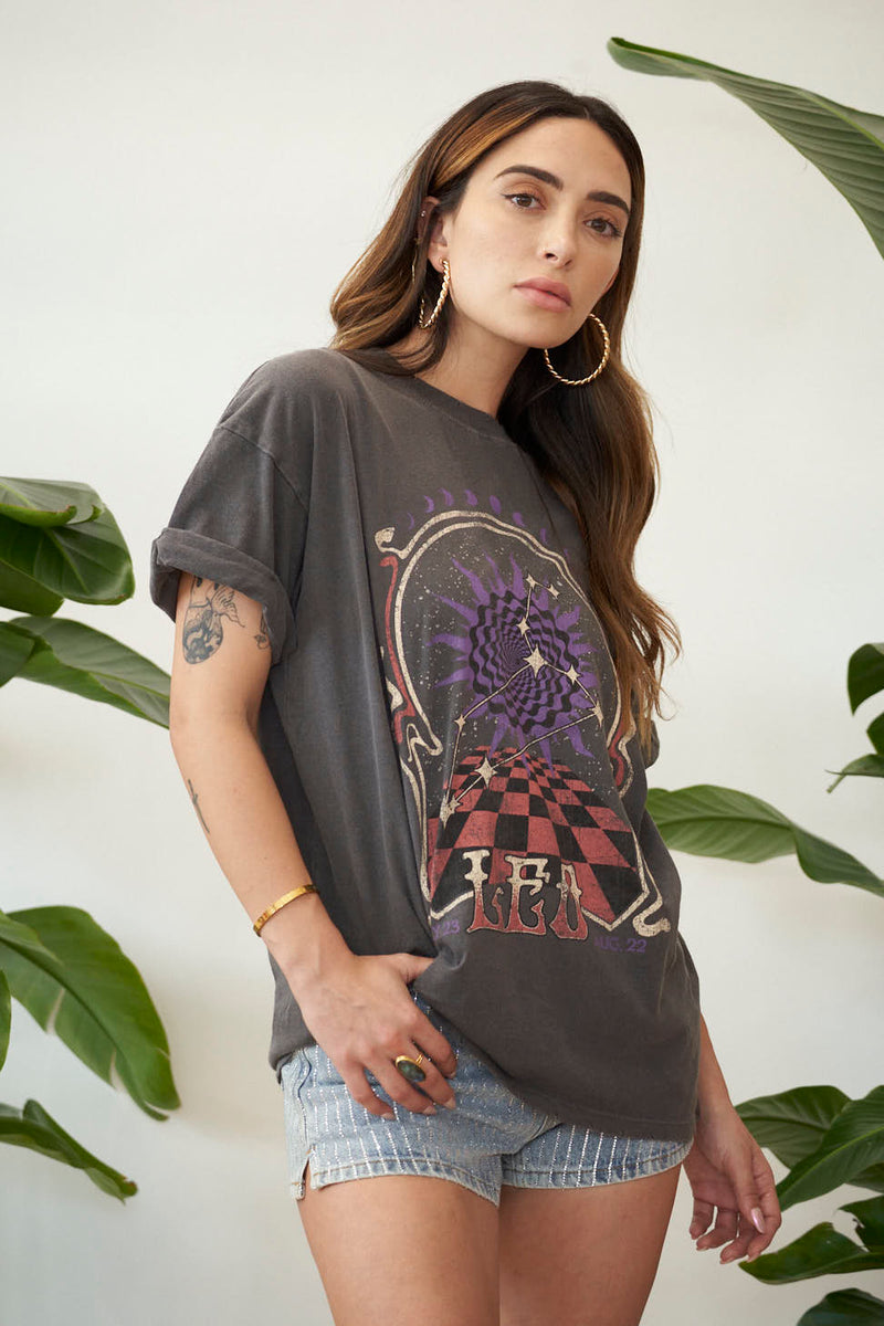 Shop Solid black Aquarius Zodiac Shirt For Women Online – Chique